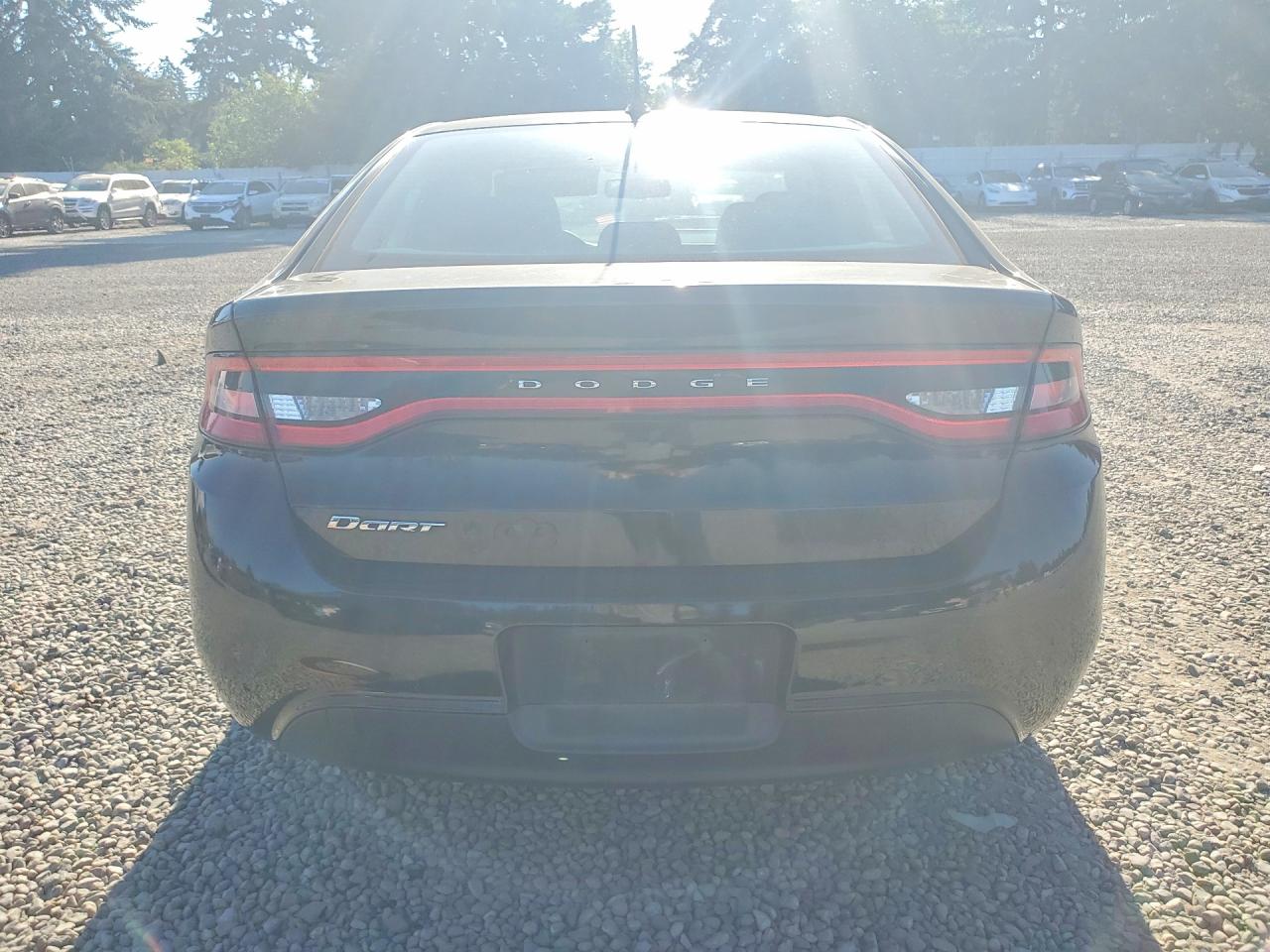 2015 Dodge Dart Se Black vin: 1C3CDFAA9FD300475