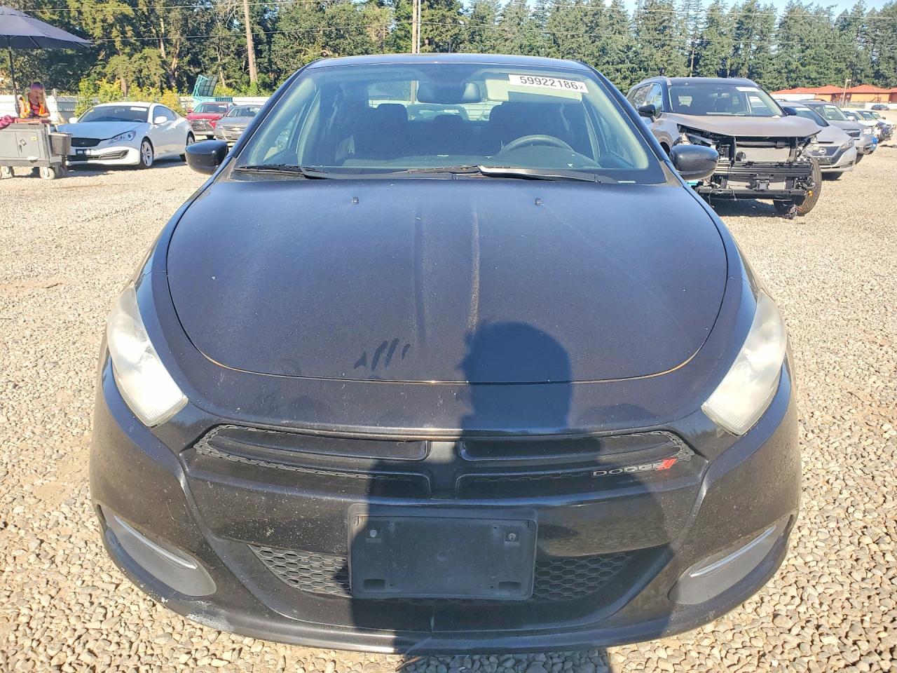 2015 Dodge Dart Se Black vin: 1C3CDFAA9FD300475