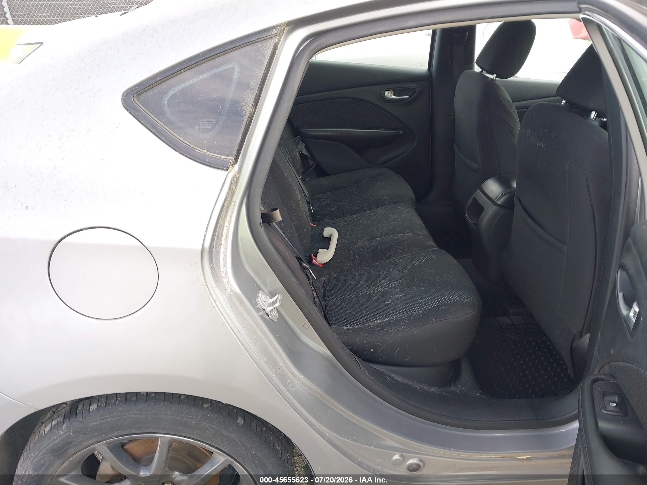 2015 Dodge Dart Se Gray vin: 1C3CDFAA9FD311458