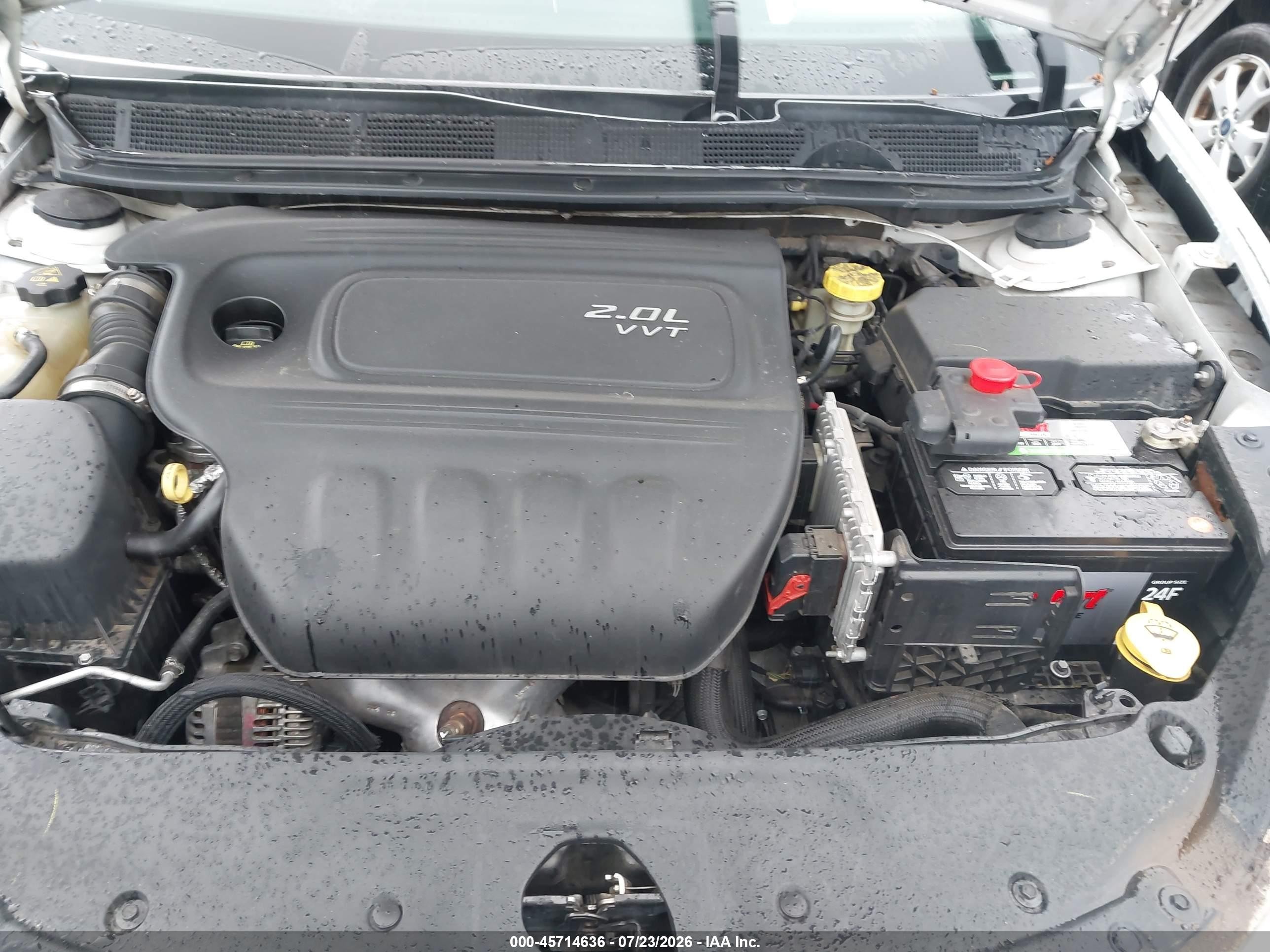 2015 Dodge Dart Se White vin: 1C3CDFAA9FD402813