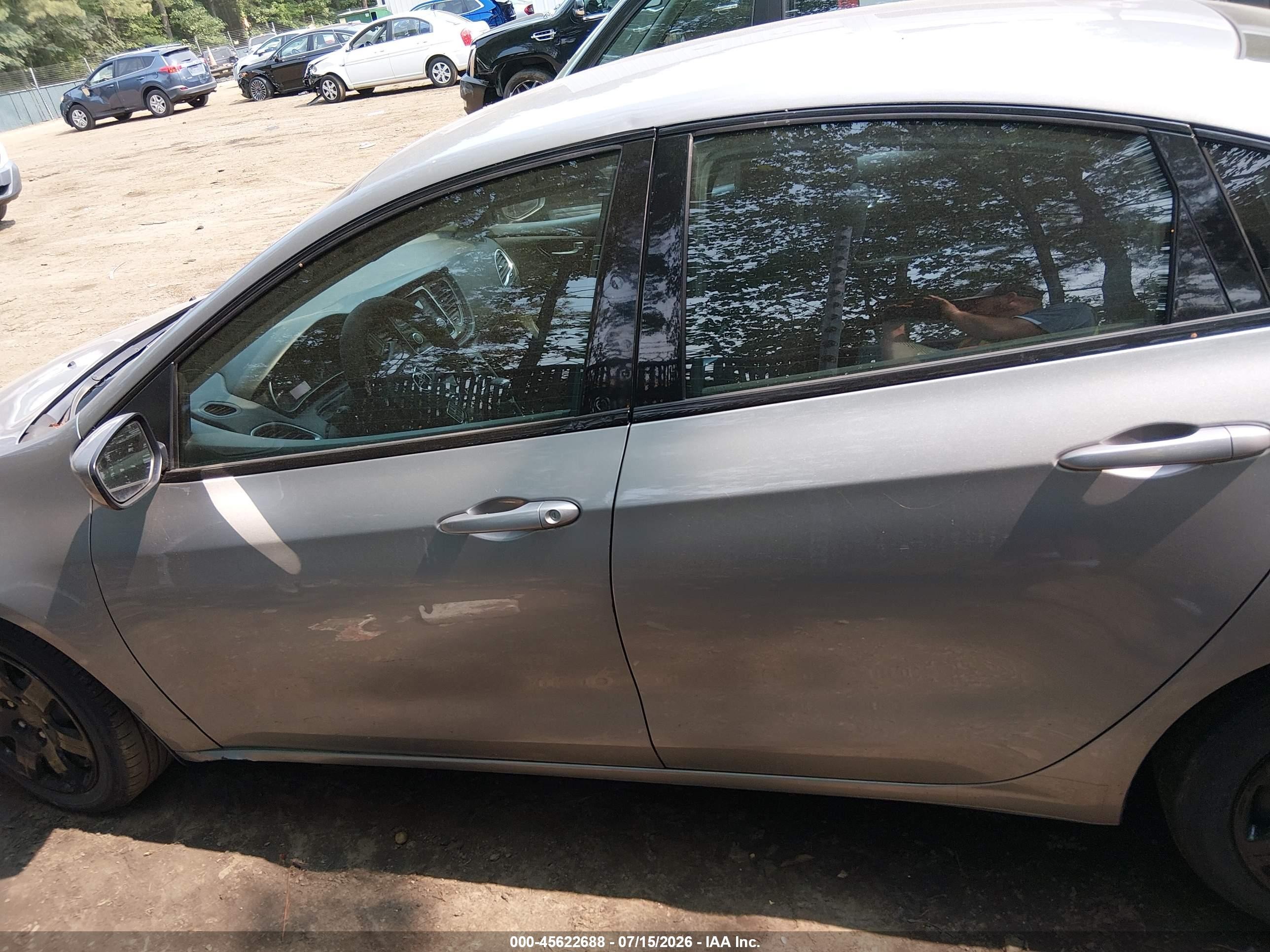 2015 Dodge Dart Se Silver vin: 1C3CDFAA9FD440073