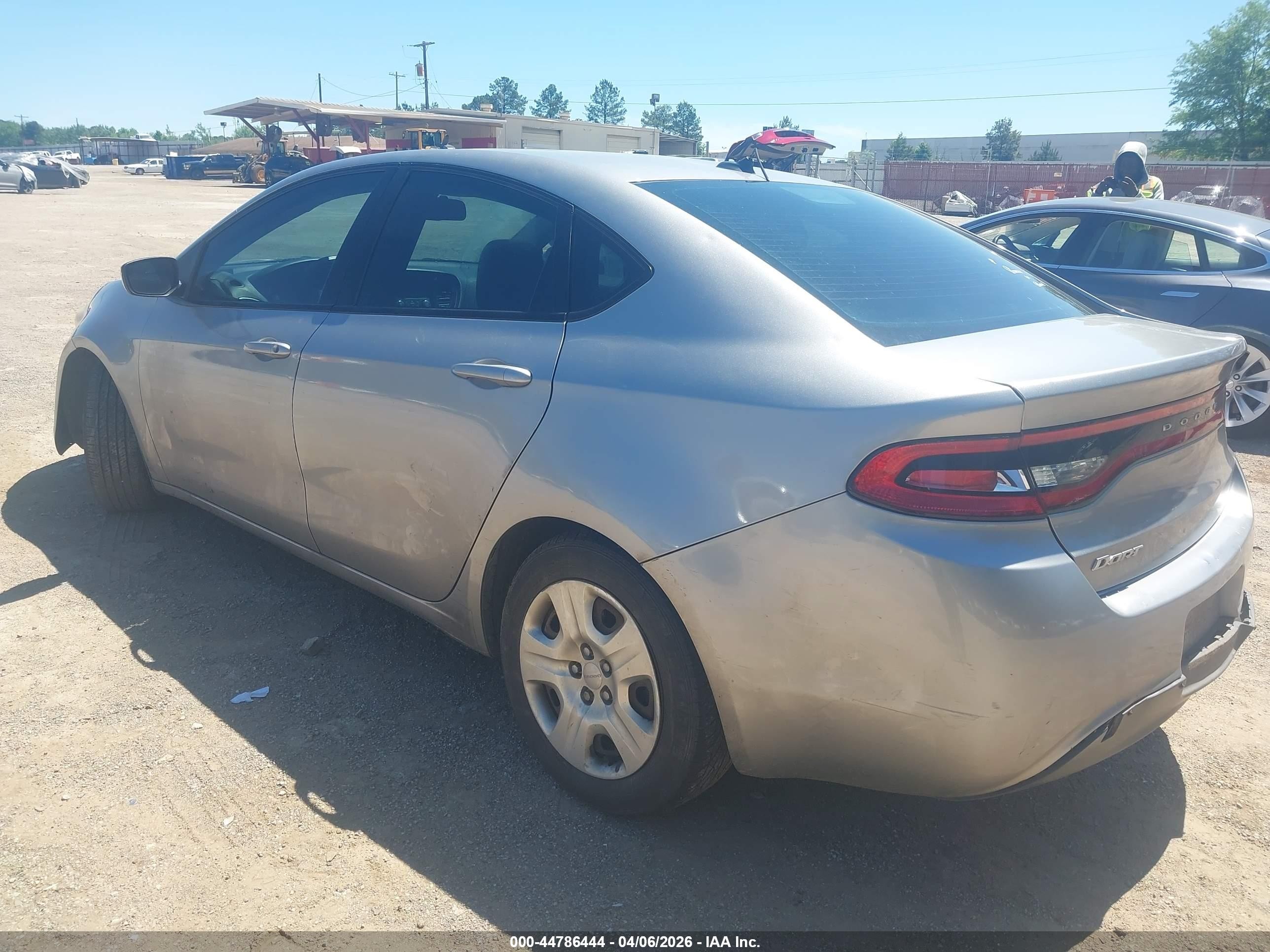 2016 Dodge Dart Se Silver vin: 1C3CDFAA9GD503769