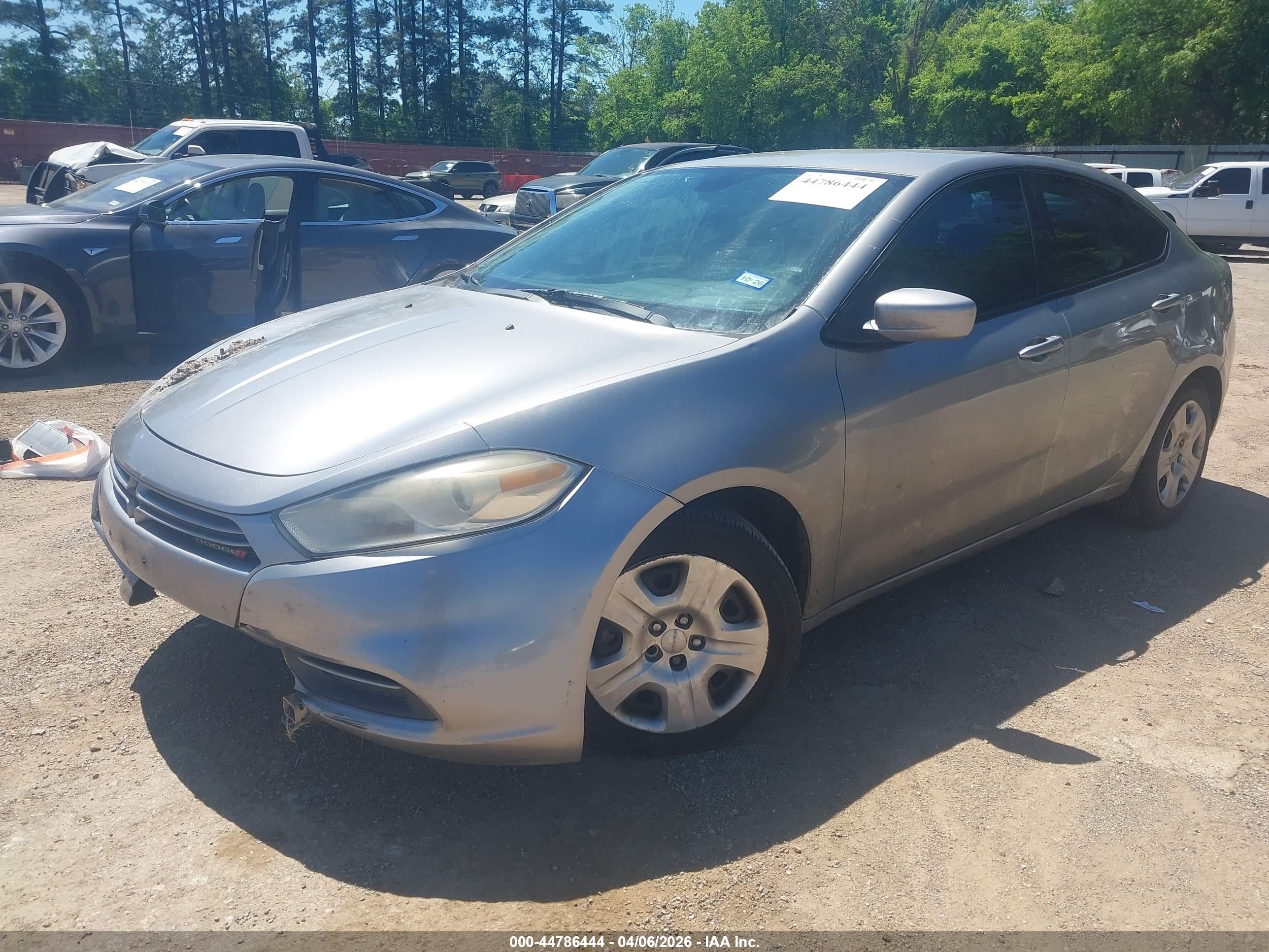 2016 Dodge Dart Se Silver vin: 1C3CDFAA9GD503769