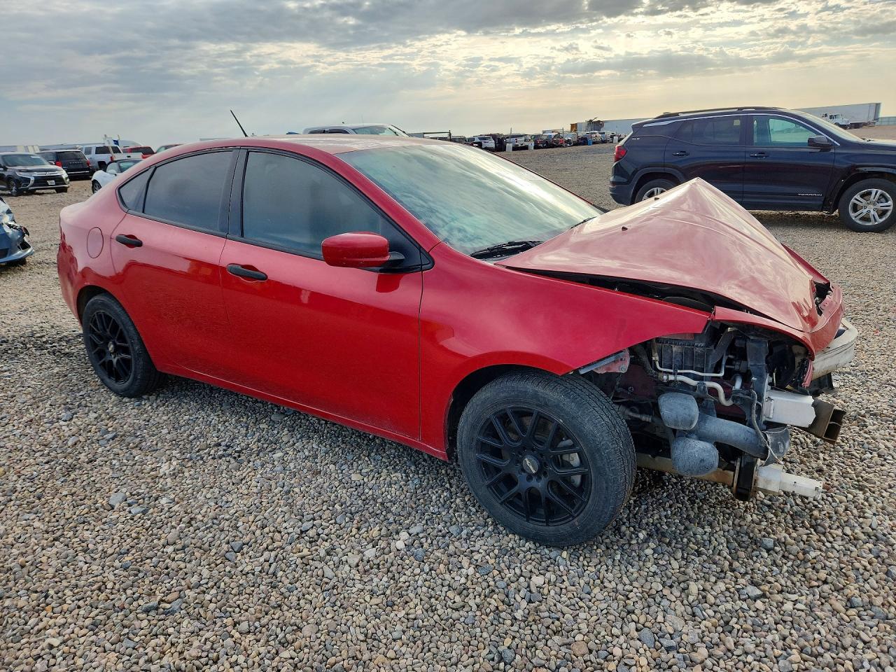 2013 Dodge Dart Se Red vin: 1C3CDFAAXDD287202