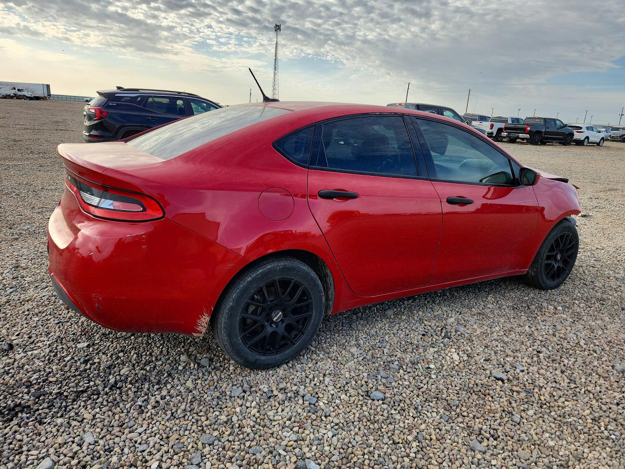 2013 Dodge Dart Se Red vin: 1C3CDFAAXDD287202
