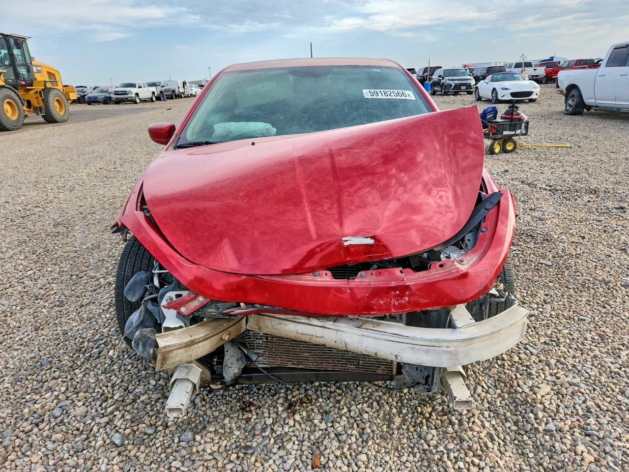 2013 Dodge Dart Se Red vin: 1C3CDFAAXDD287202