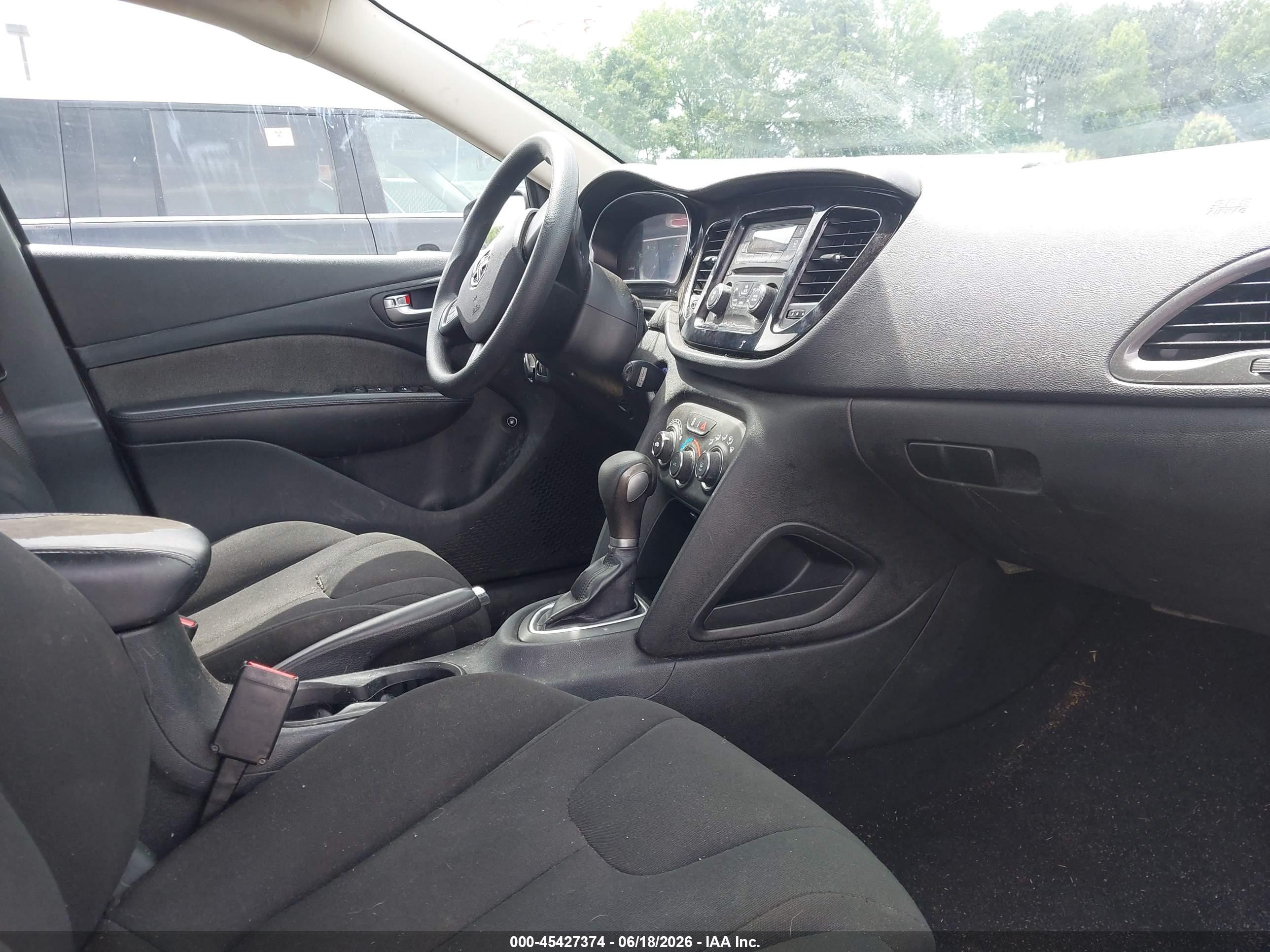 2013 Dodge Dart Se Silver vin: 1C3CDFAAXDD294697