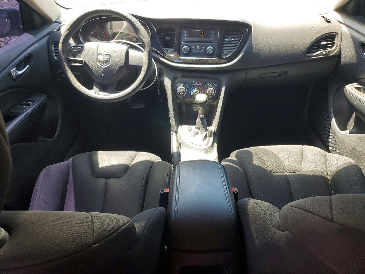 2013 Dodge Dart Se Black vin: 1C3CDFAAXDD298958