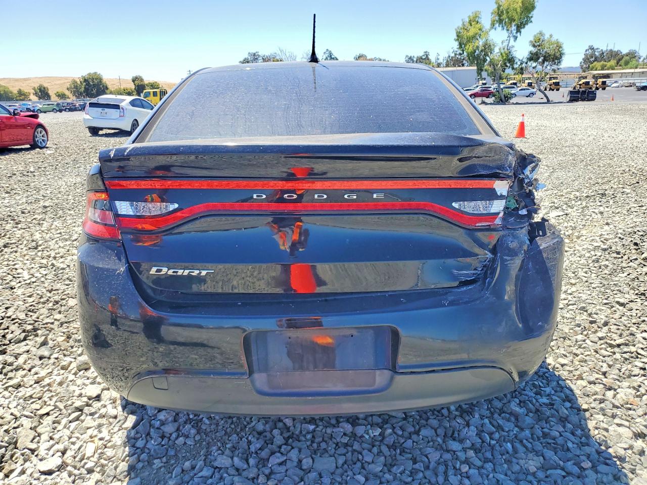 2013 Dodge Dart Se Black vin: 1C3CDFAAXDD298958