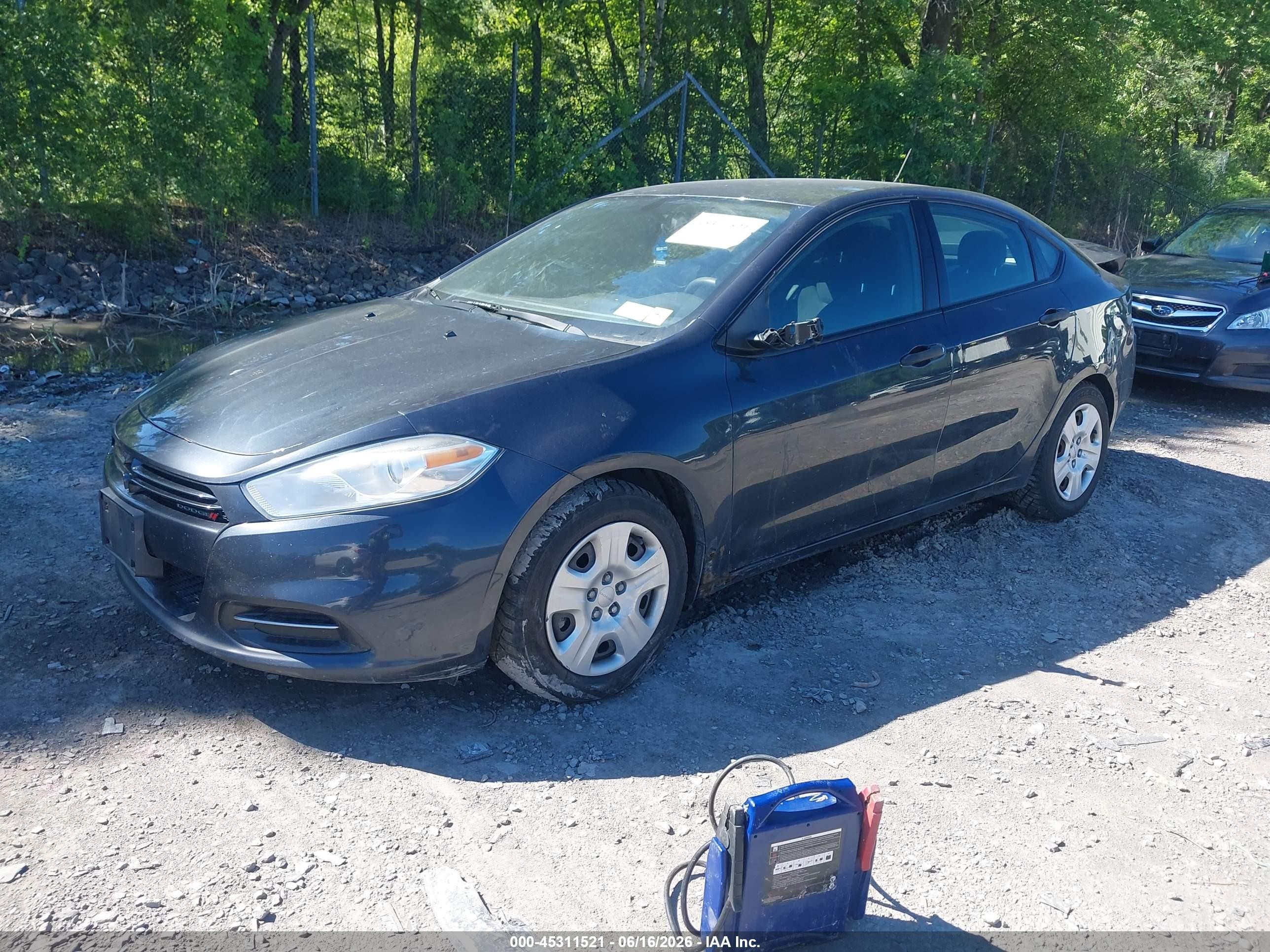 2013 Dodge Dart Se Blue vin: 1C3CDFAAXDD331697