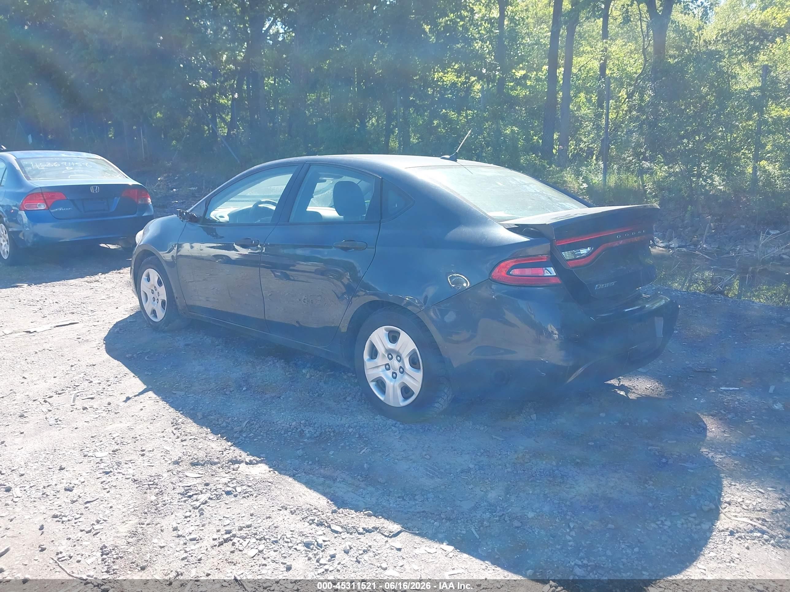 2013 Dodge Dart Se Blue vin: 1C3CDFAAXDD331697