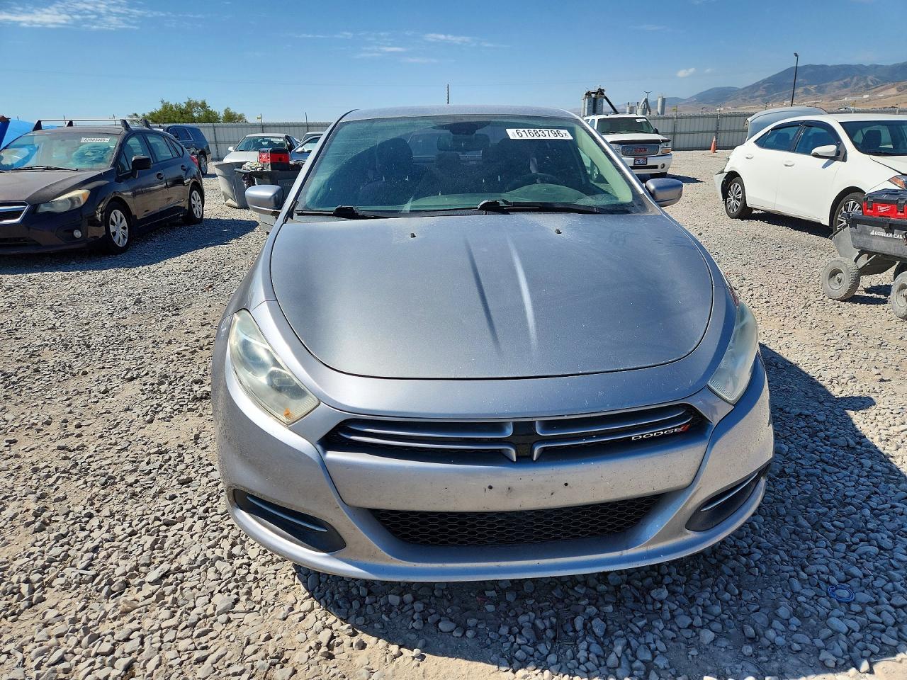2015 Dodge Dart Se Серебряный vin: 1C3CDFAAXFD331086