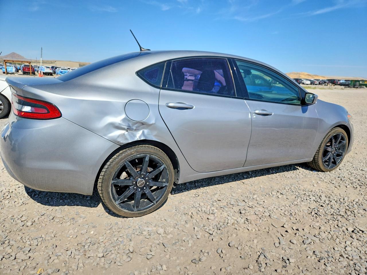 2015 Dodge Dart Se Серебряный vin: 1C3CDFAAXFD331086