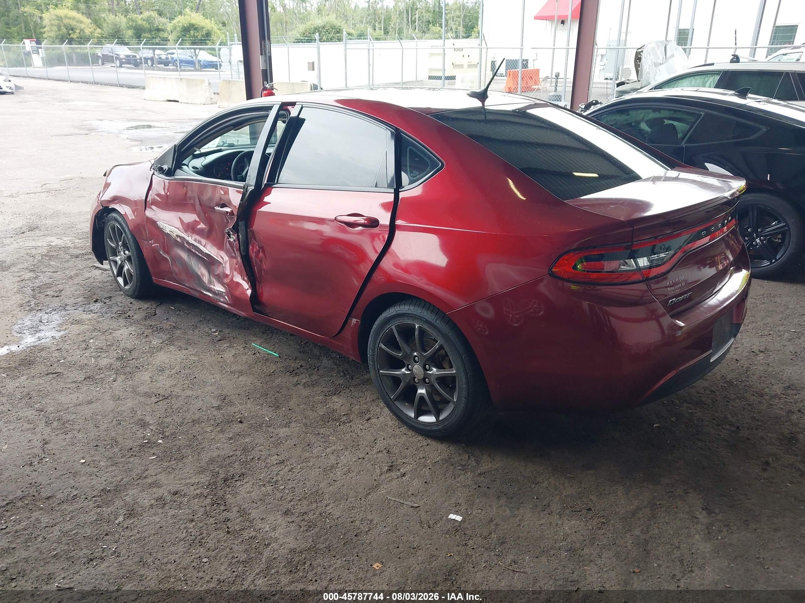 2015 Dodge Dart Se Бордовый vin: 1C3CDFAAXFD375573