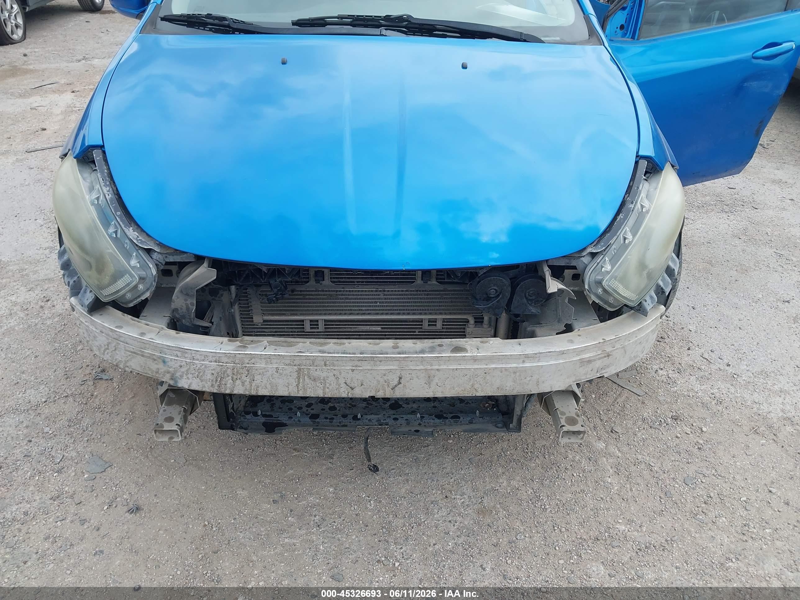 2015 Dodge Dart Se Blue vin: 1C3CDFAAXFD392275