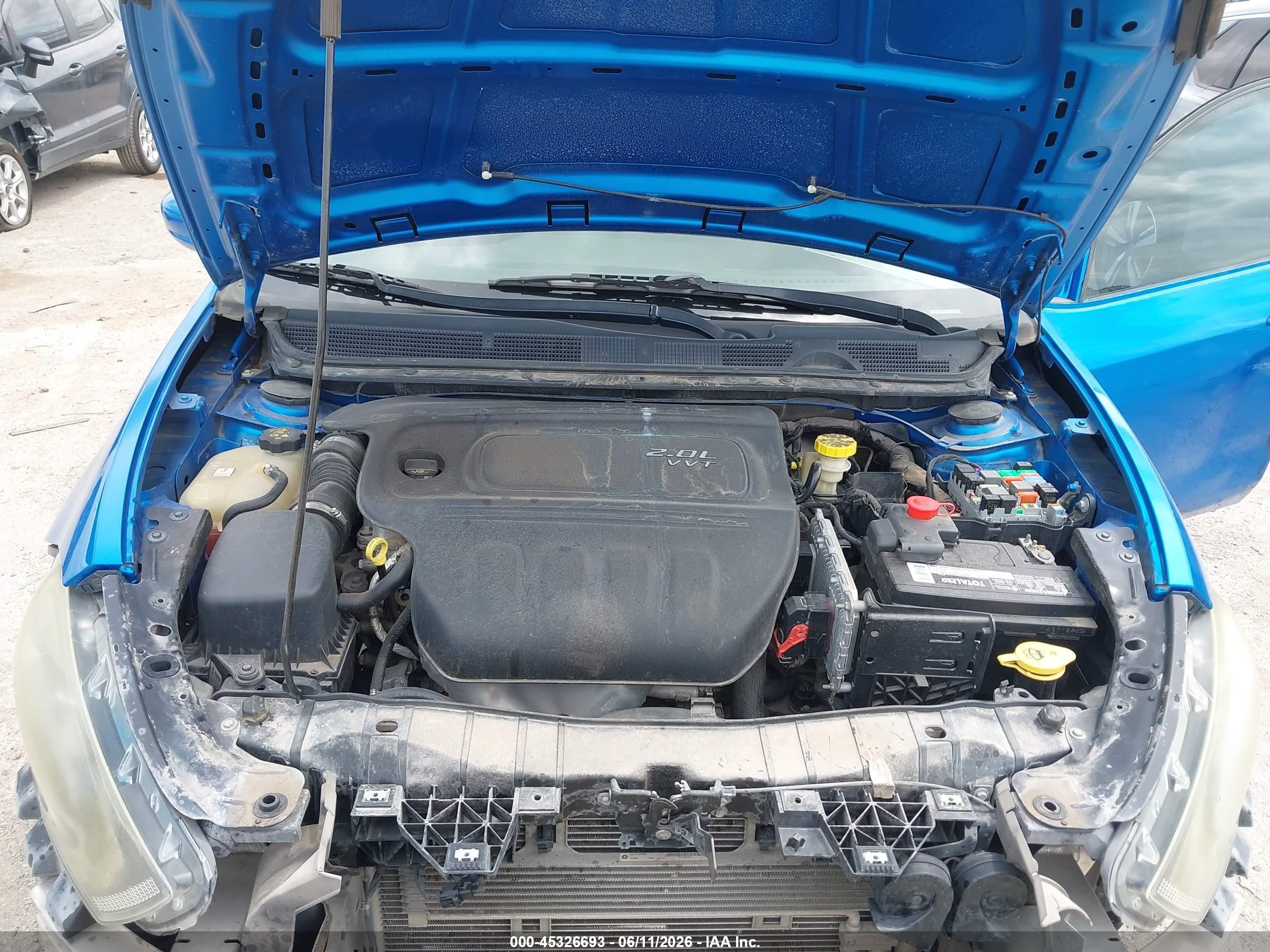 2015 Dodge Dart Se Blue vin: 1C3CDFAAXFD392275