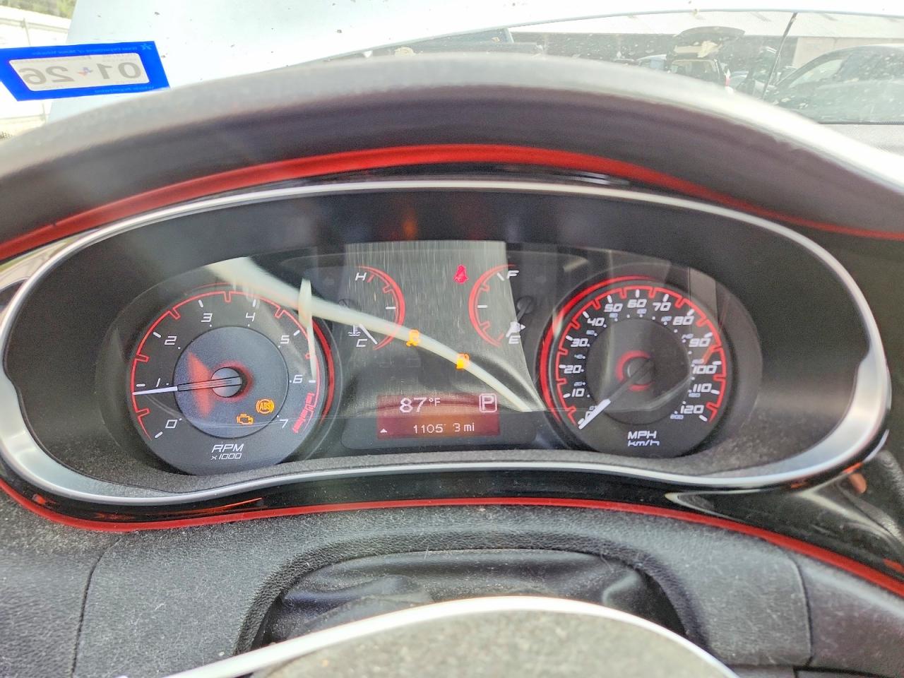 2015 Dodge Dart Se White vin: 1C3CDFAAXFD406059