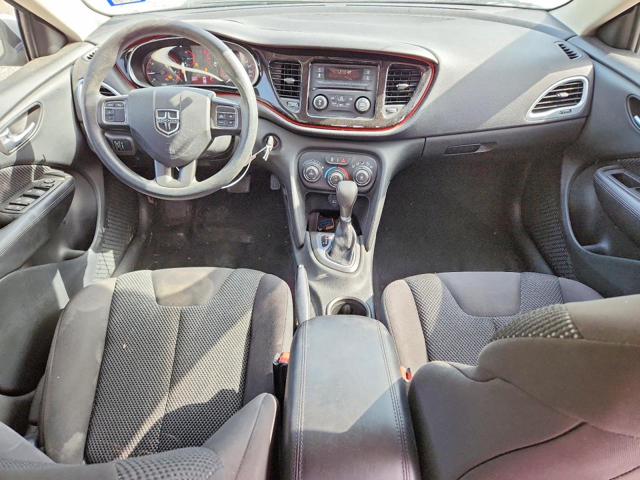 2015 Dodge Dart Se White vin: 1C3CDFAAXFD406059
