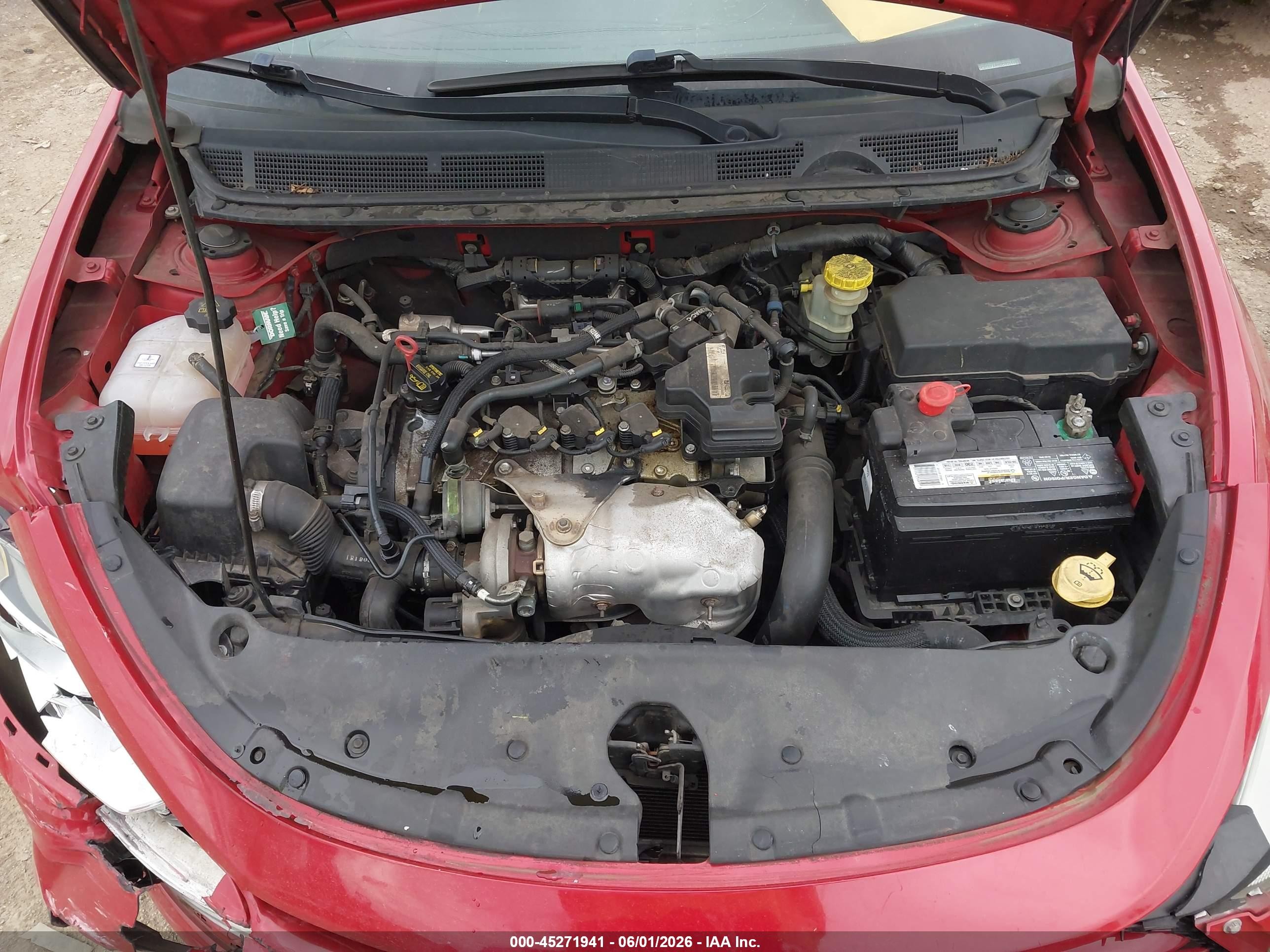 2013 Dodge Dart Aero Красный vin: 1C3CDFAH0DD208889