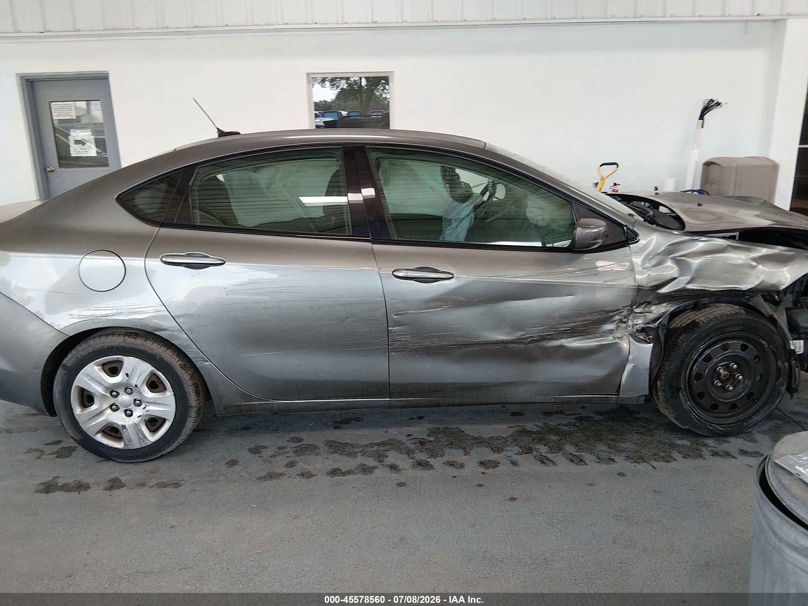2013 Dodge Dart Aero Gray vin: 1C3CDFAH0DD314095