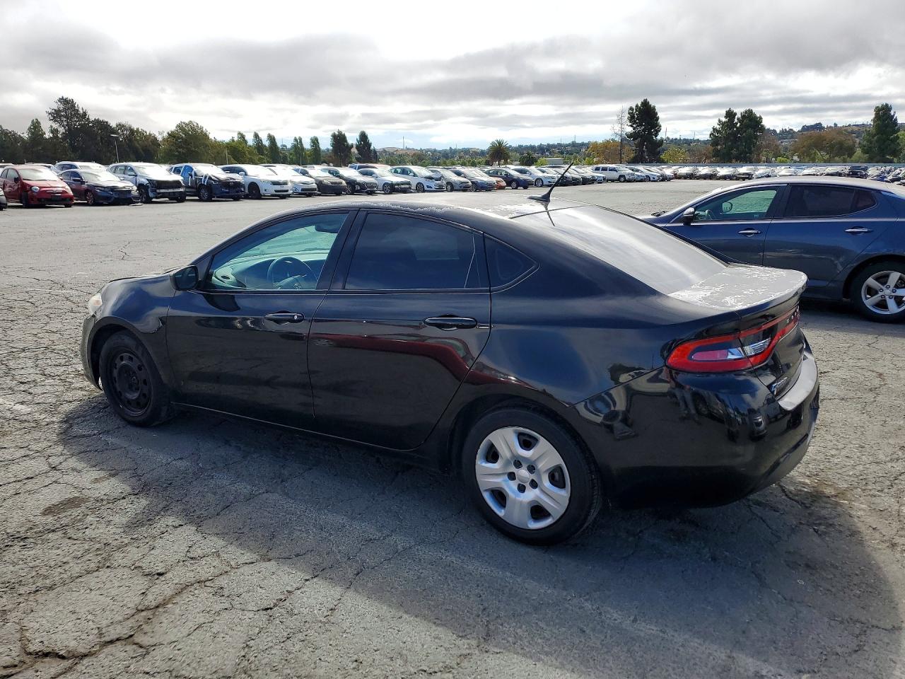 2013 Dodge Dart Se Black vin: 1C3CDFAH2DD287188