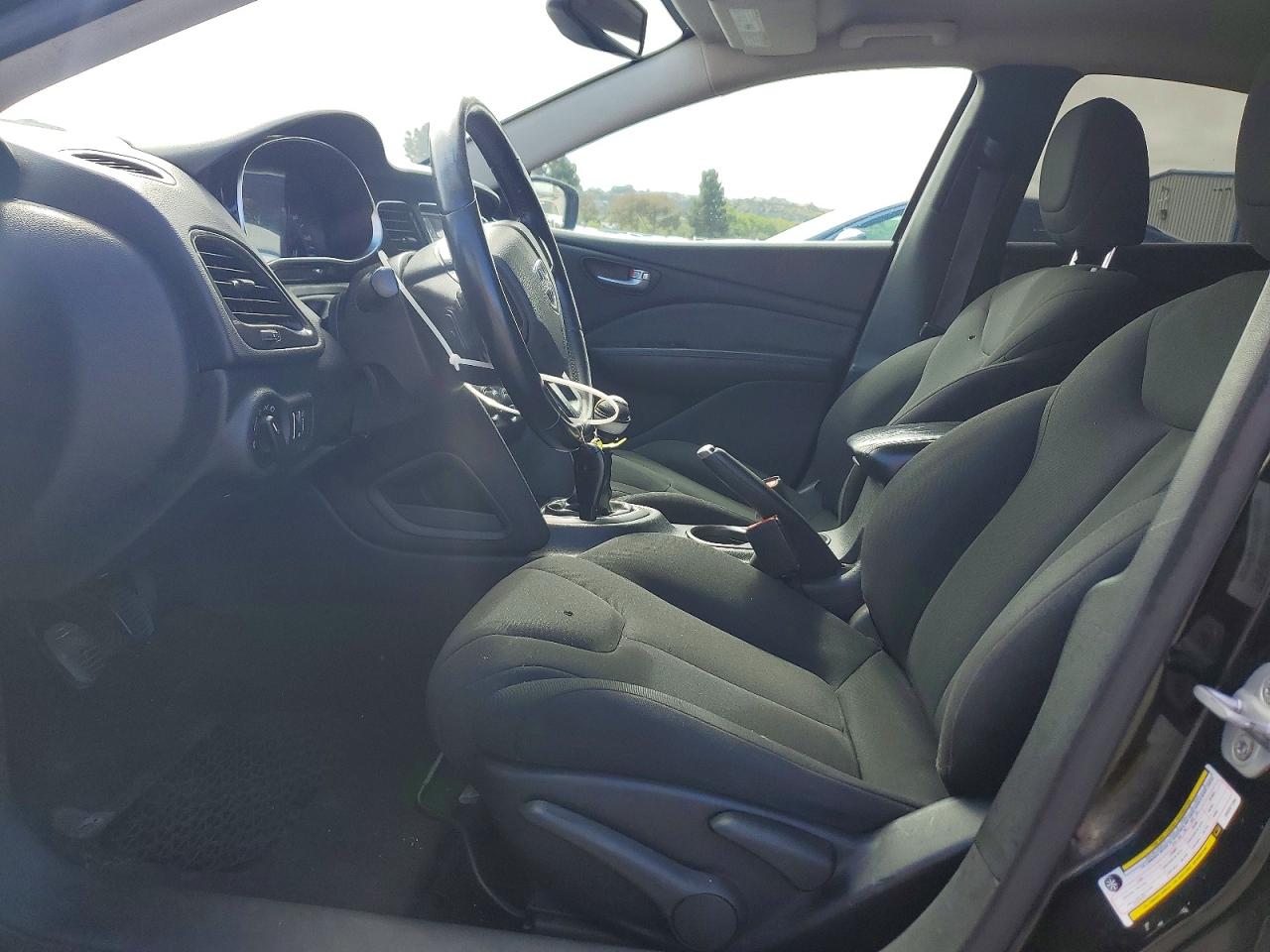 2013 Dodge Dart Se Black vin: 1C3CDFAH2DD287188