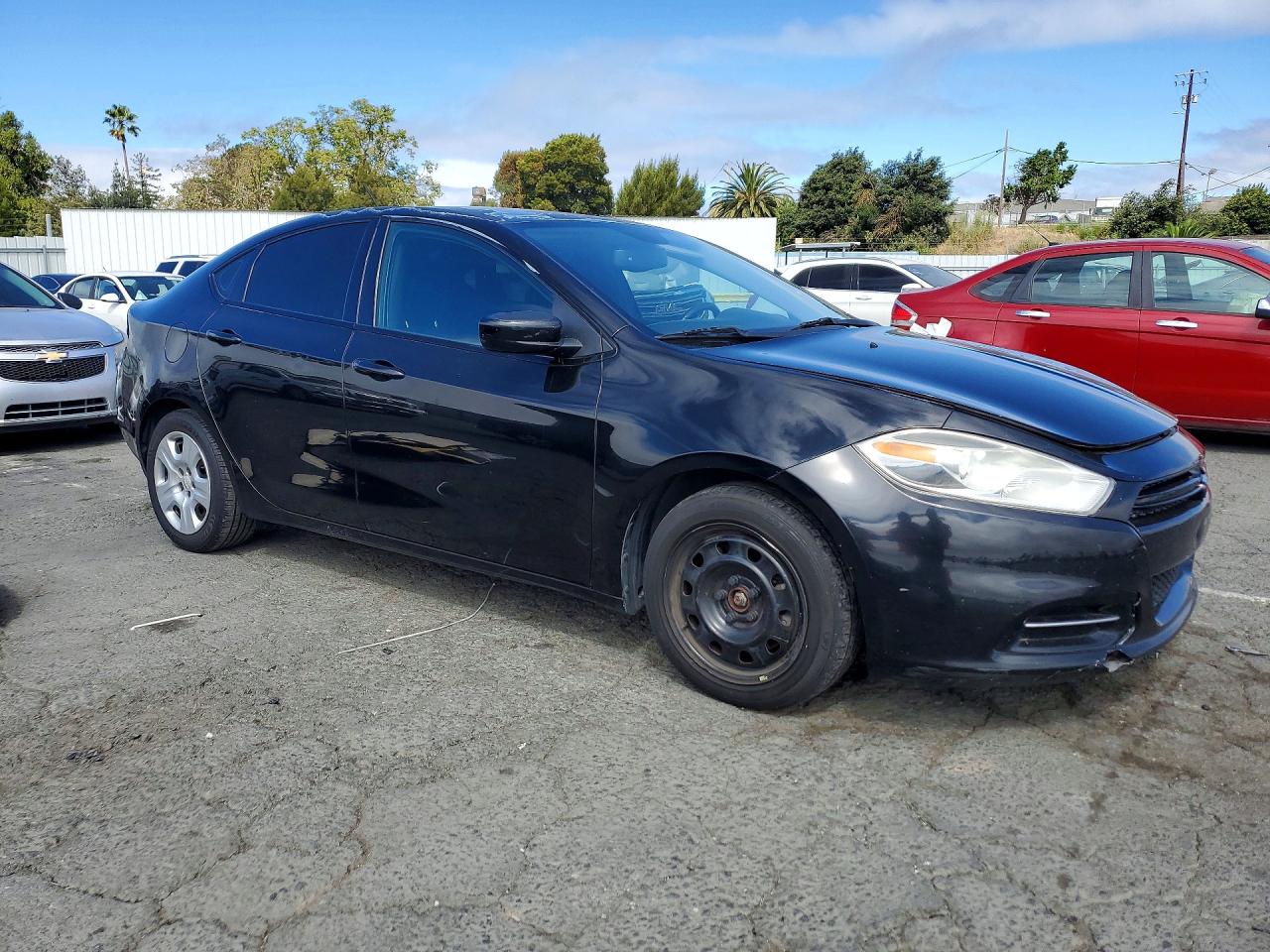 2013 Dodge Dart Se Black vin: 1C3CDFAH2DD287188