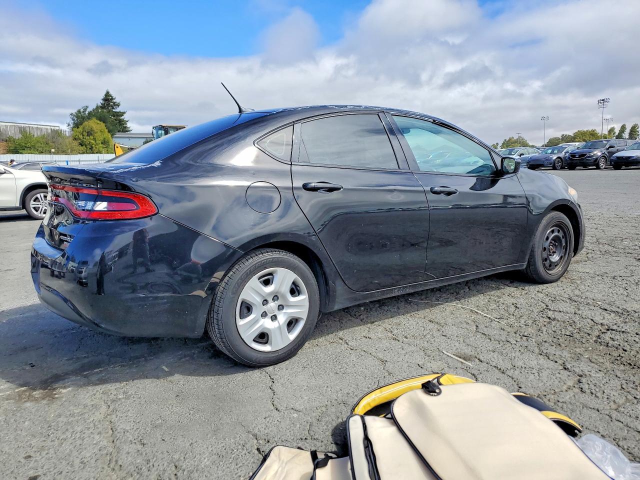 2013 Dodge Dart Se Black vin: 1C3CDFAH2DD287188