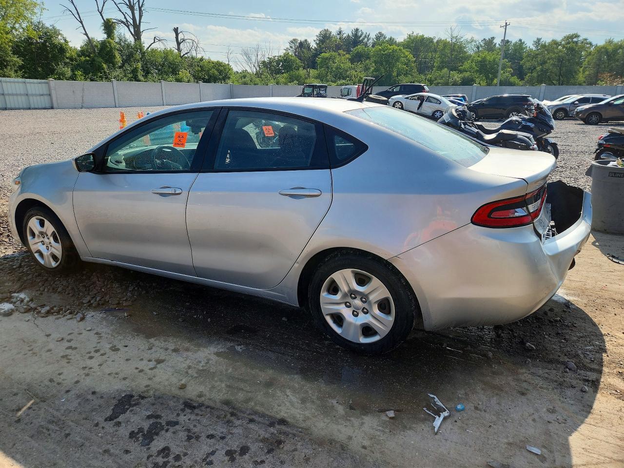 2013 Dodge Dart Se Silver vin: 1C3CDFAH3DD313443