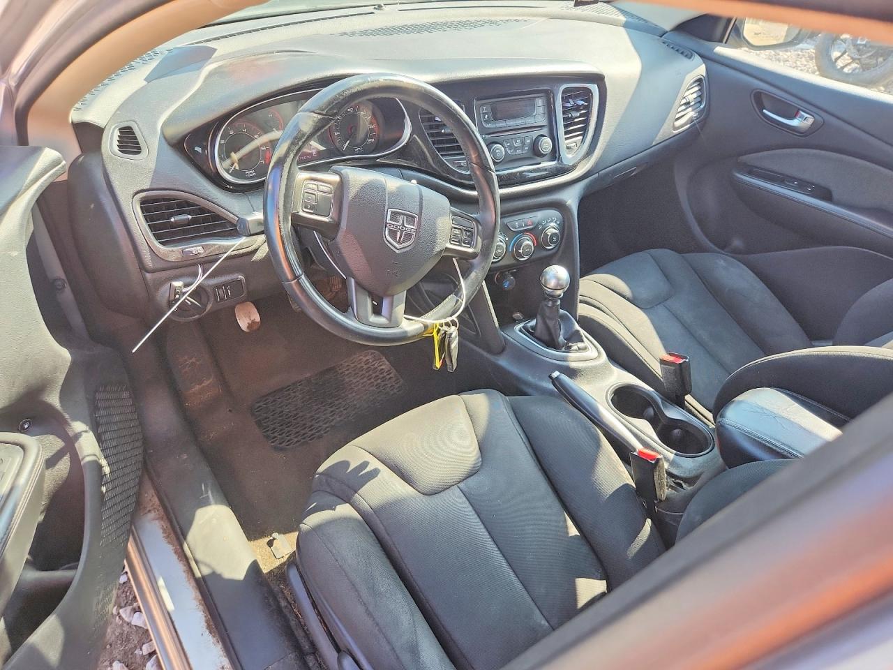2013 Dodge Dart Se Silver vin: 1C3CDFAH3DD313443