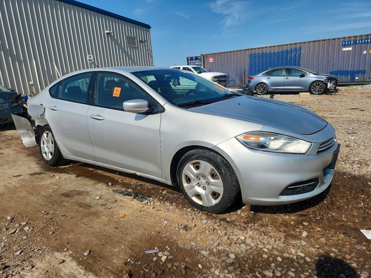 2013 Dodge Dart Se Silver vin: 1C3CDFAH3DD313443