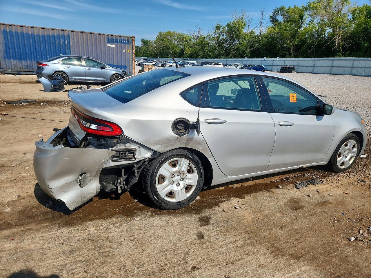 2013 Dodge Dart Se Silver vin: 1C3CDFAH3DD313443