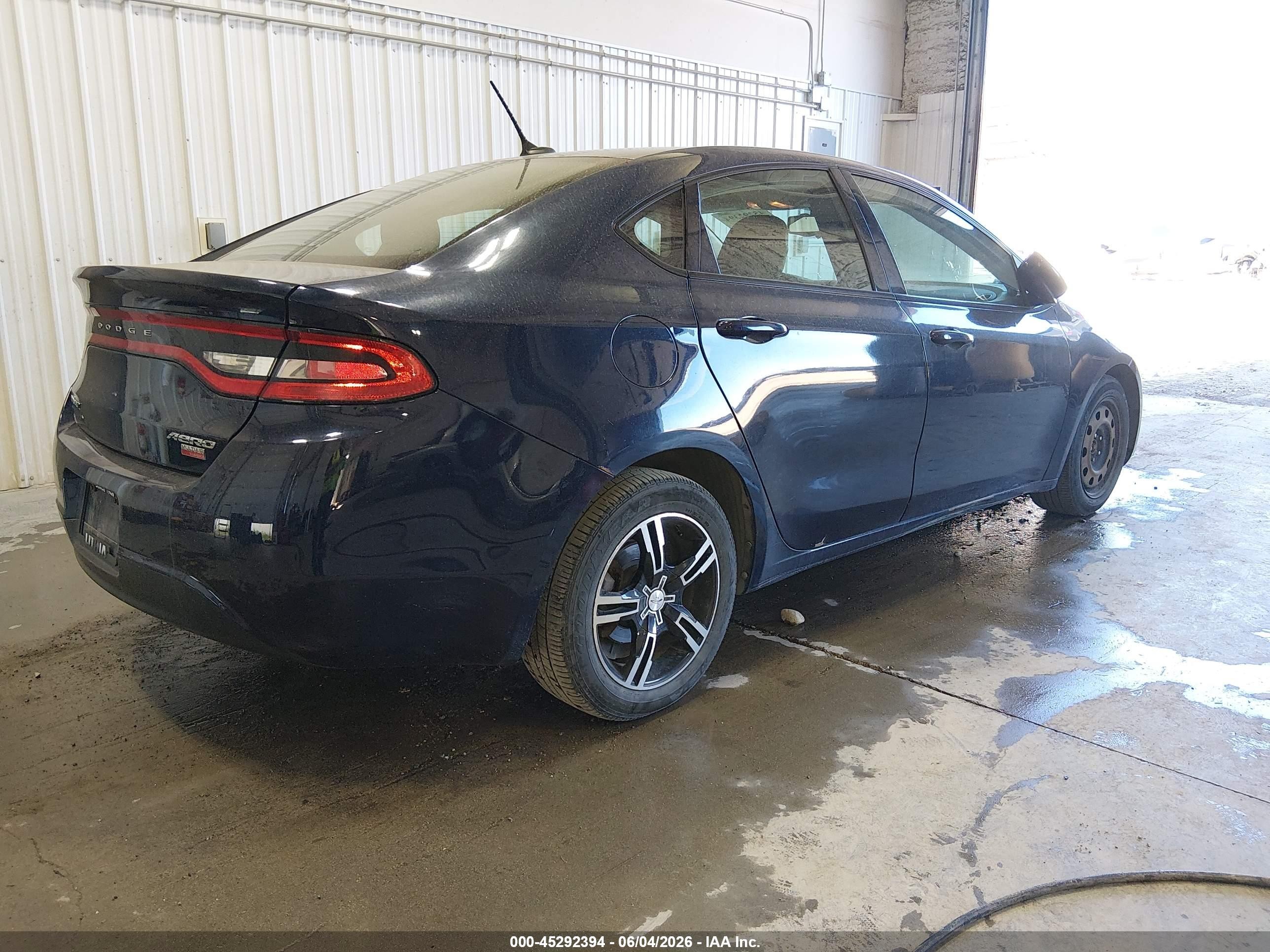 2013 Dodge Dart Aero Blue vin: 1C3CDFAH5DD216163