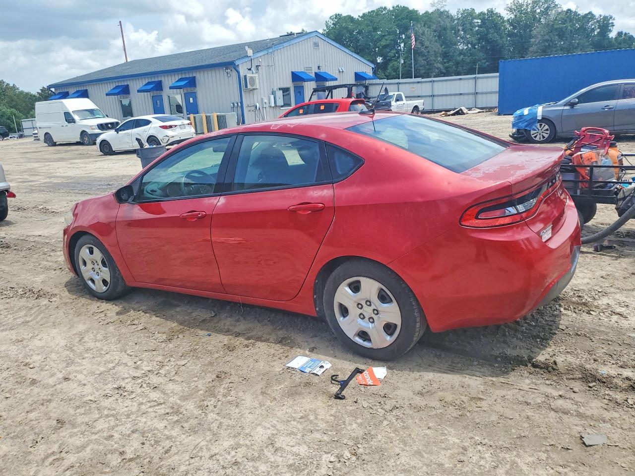 2013 Dodge Dart Se Red vin: 1C3CDFAH5DD240673