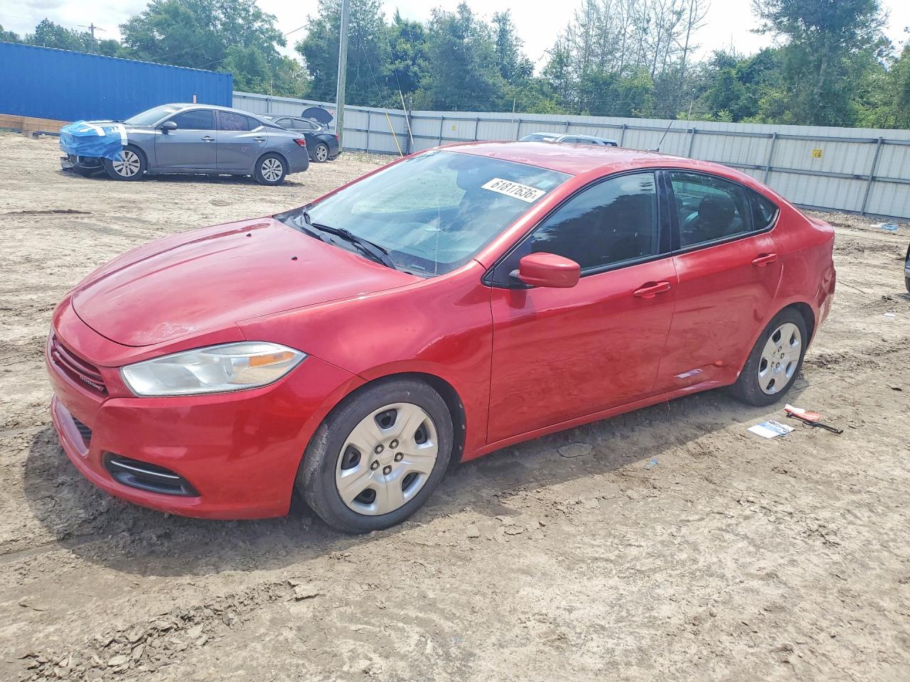 2013 Dodge Dart Se Red vin: 1C3CDFAH5DD240673