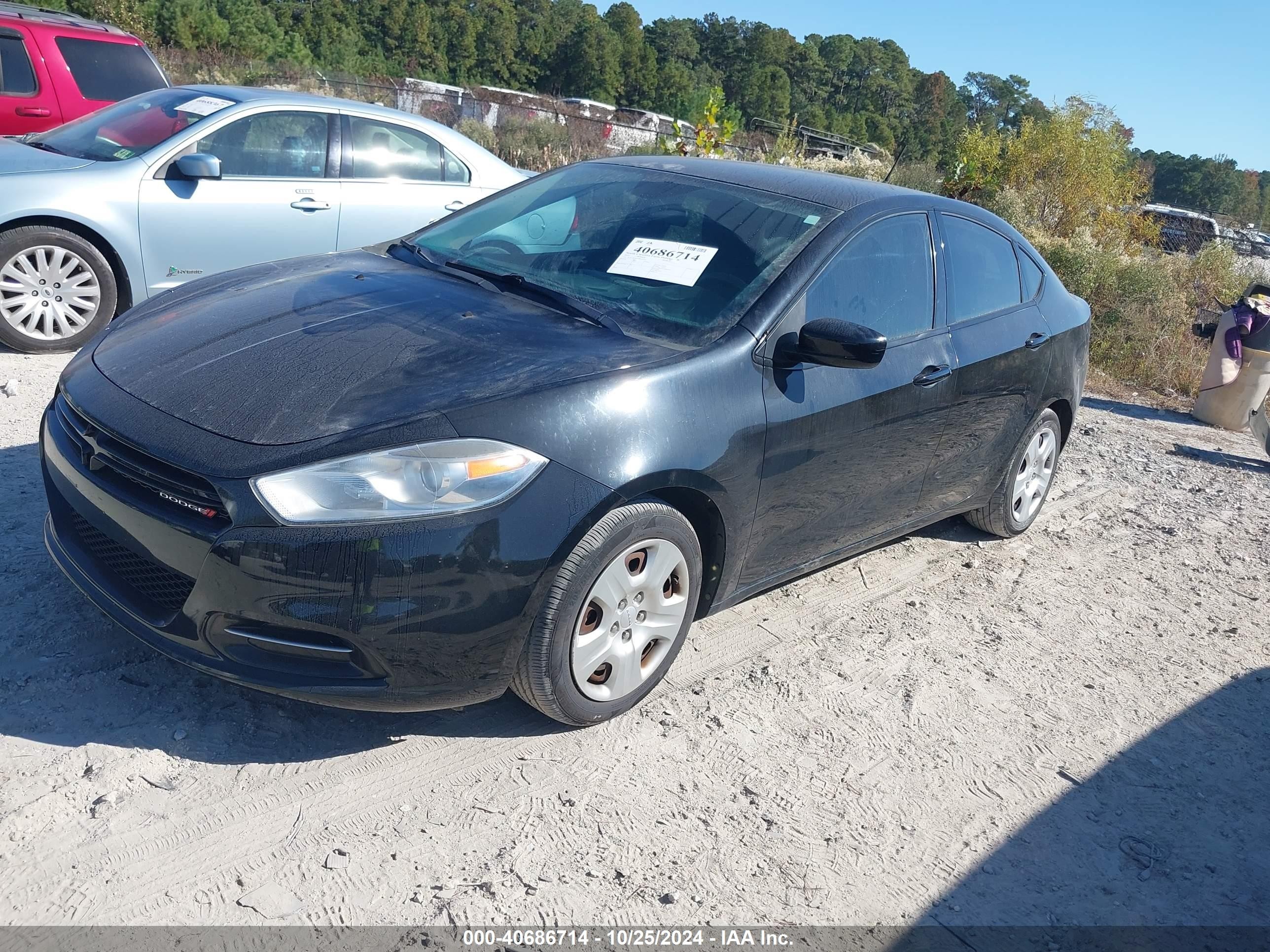 2013 Dodge Dart Aero Black vin: 1C3CDFAH7DD306754
