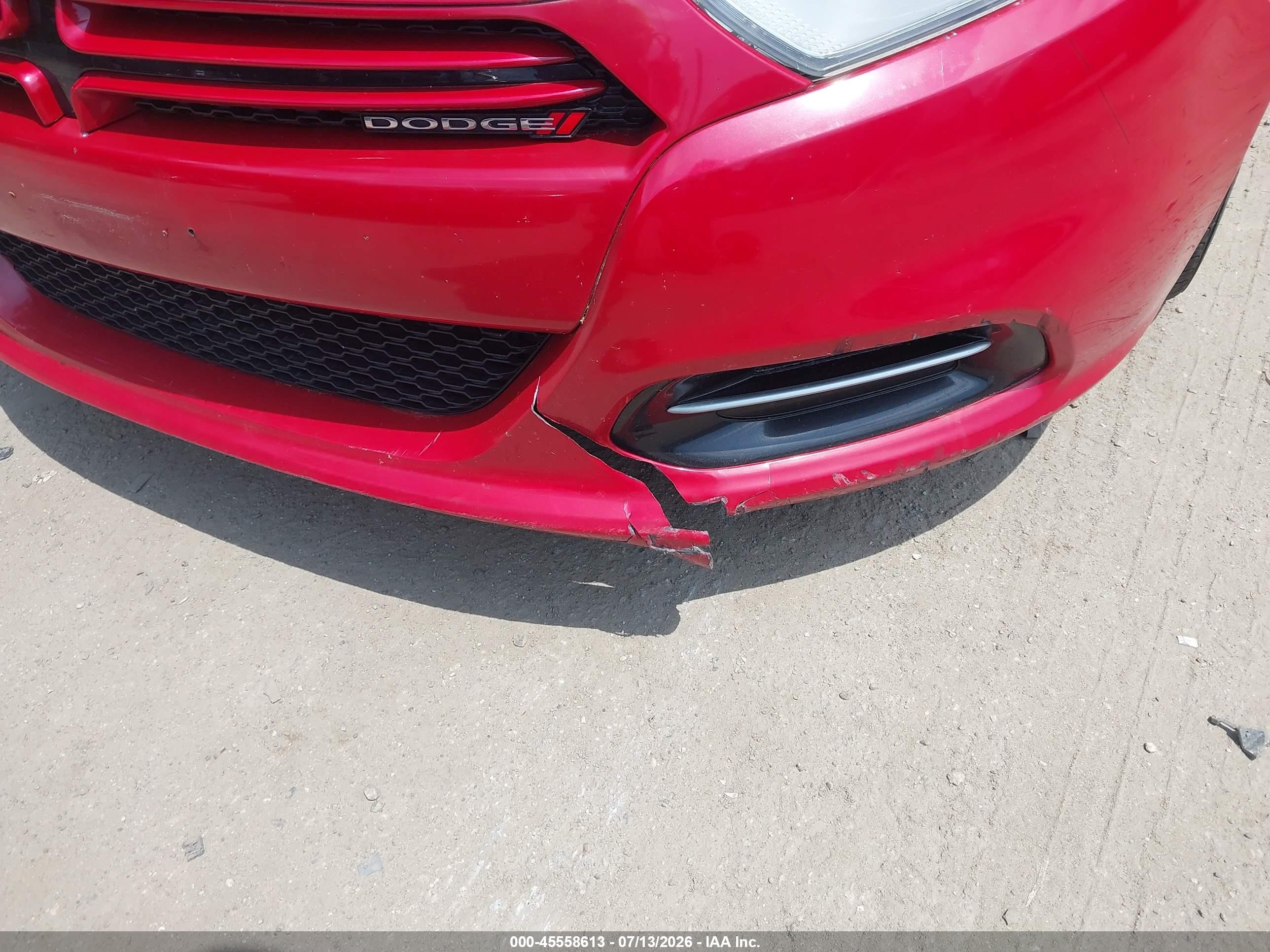2013 Dodge Dart Aero Red vin: 1C3CDFAH8DD292072