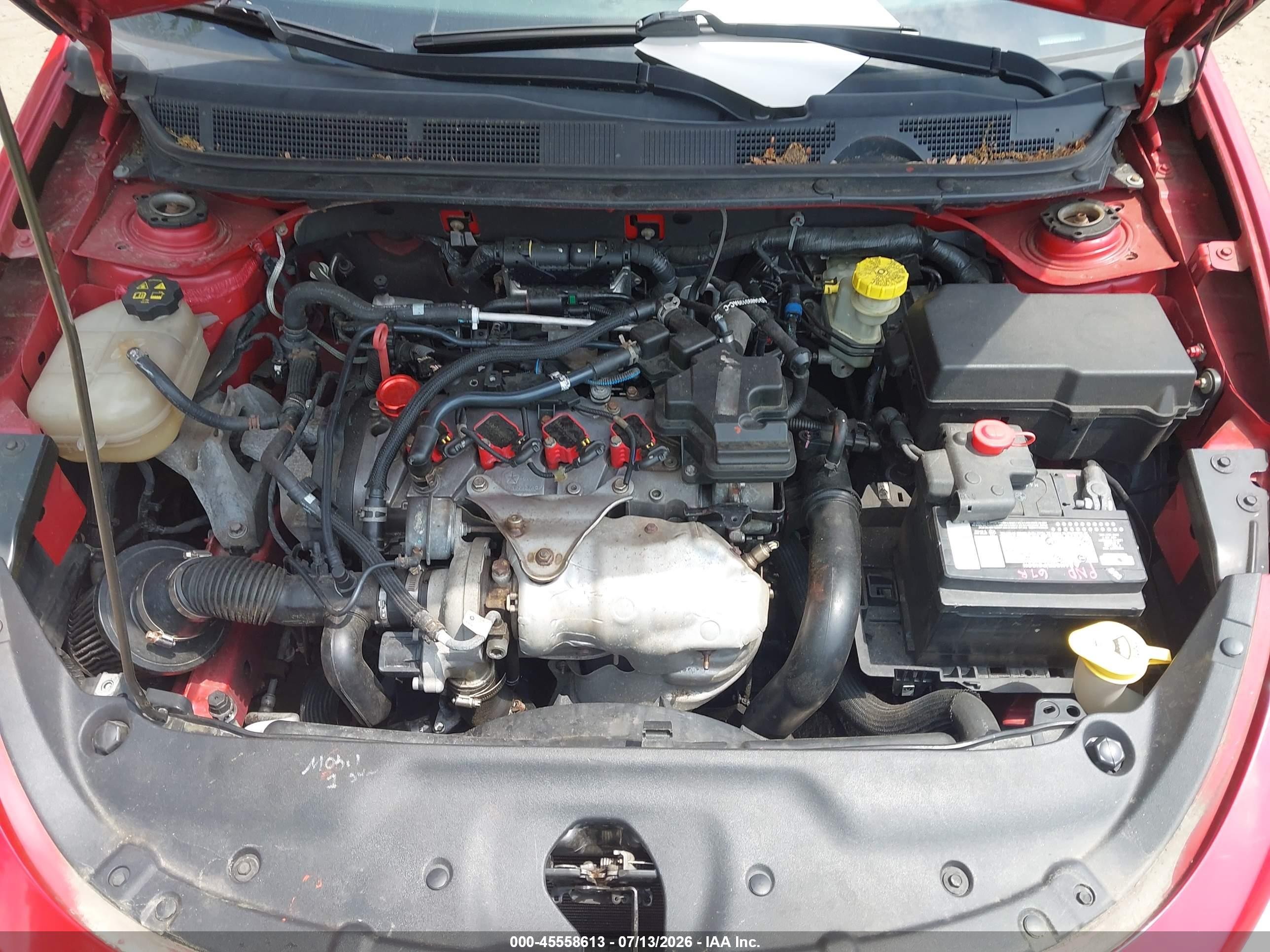 2013 Dodge Dart Aero Red vin: 1C3CDFAH8DD292072