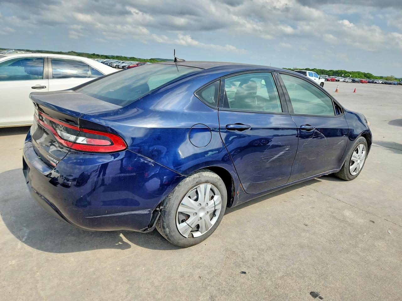 2013 Dodge Dart Se Blue vin: 1C3CDFAH8DD306116