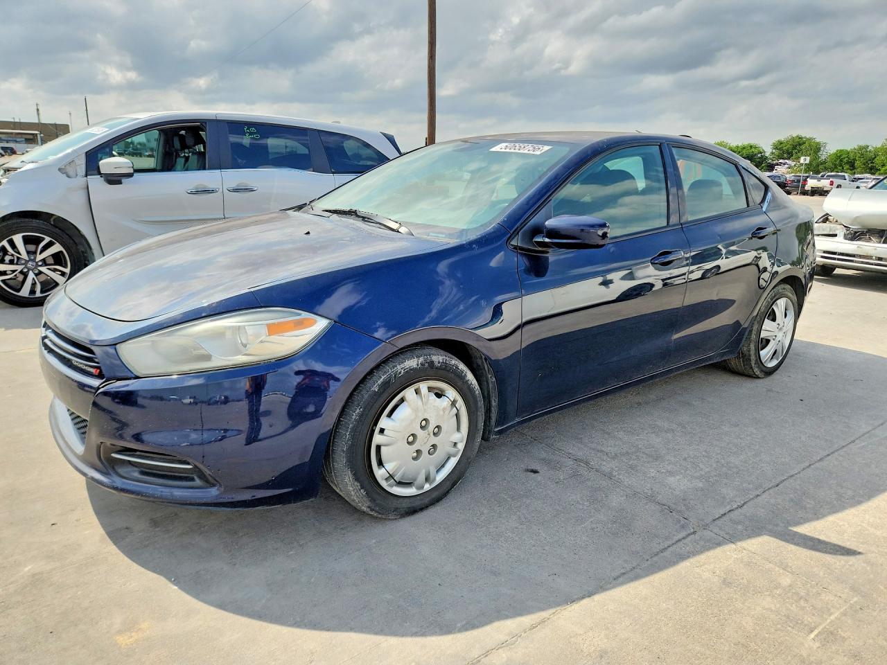 2013 Dodge Dart Se Blue vin: 1C3CDFAH8DD306116