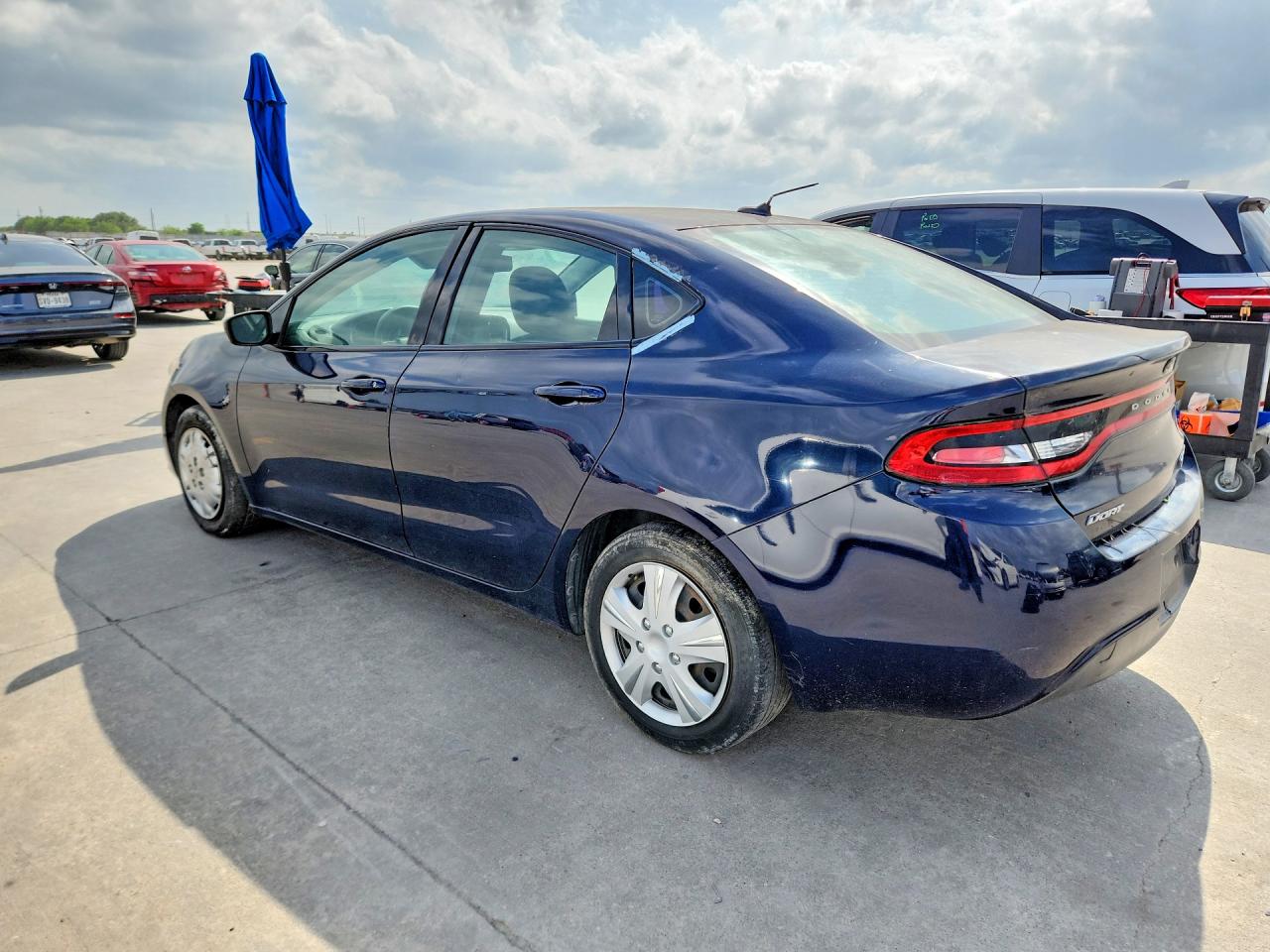 2013 Dodge Dart Se Blue vin: 1C3CDFAH8DD306116