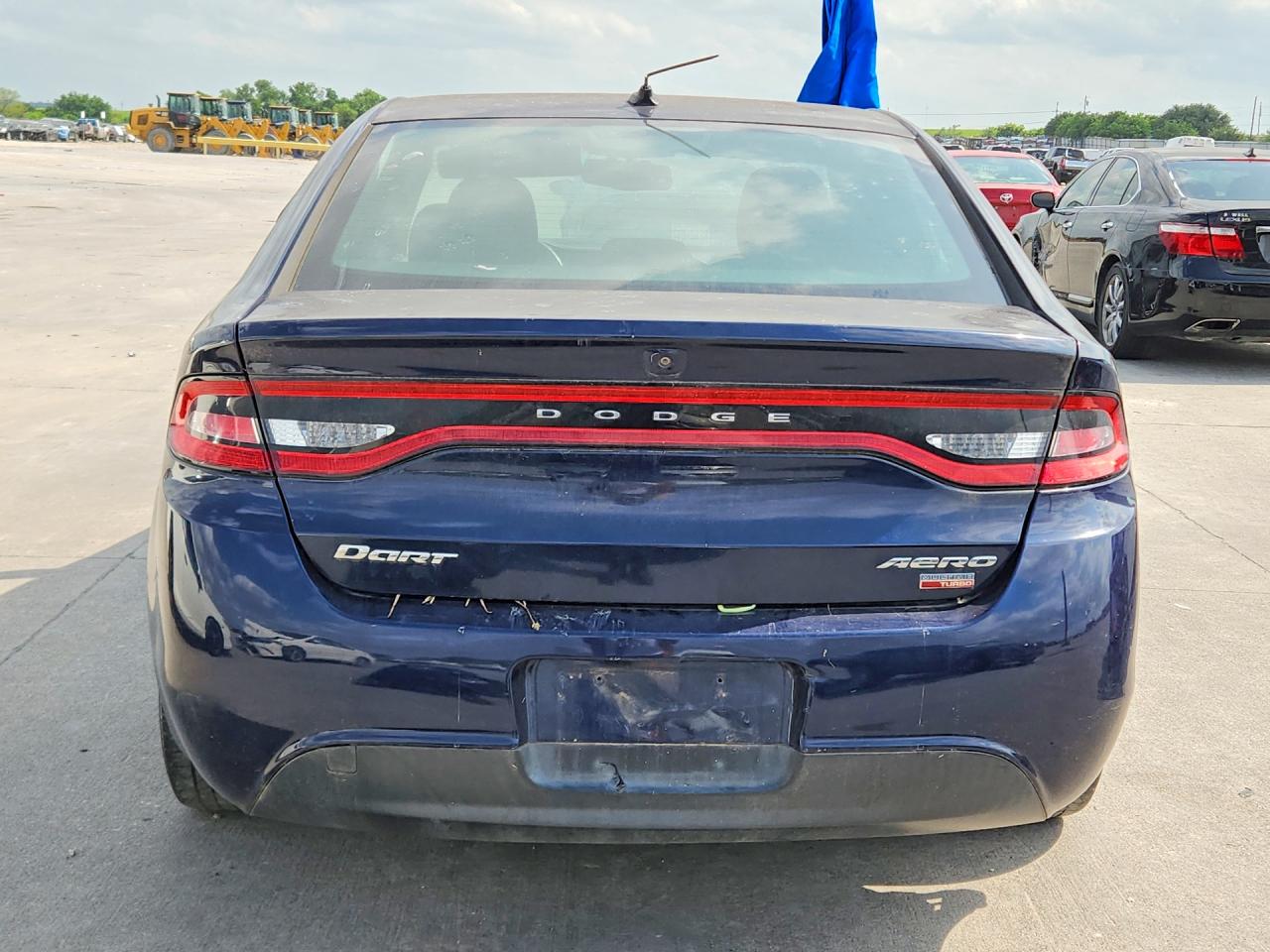 2013 Dodge Dart Se Blue vin: 1C3CDFAH8DD306116