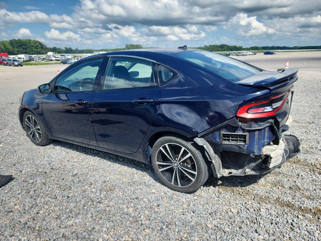 2013 Dodge Dart Se Blue vin: 1C3CDFAH8DD307752