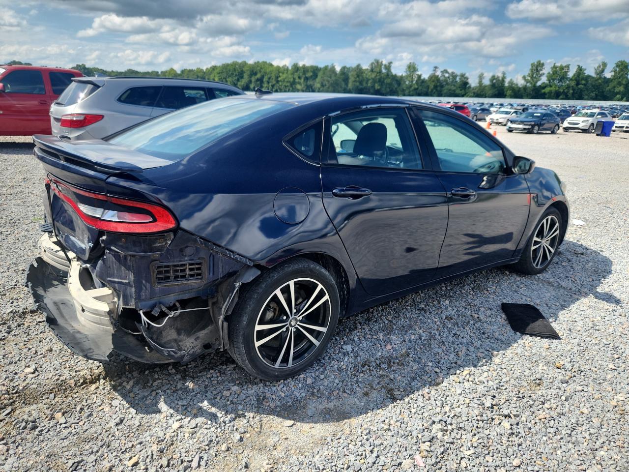 2013 Dodge Dart Se Blue vin: 1C3CDFAH8DD307752