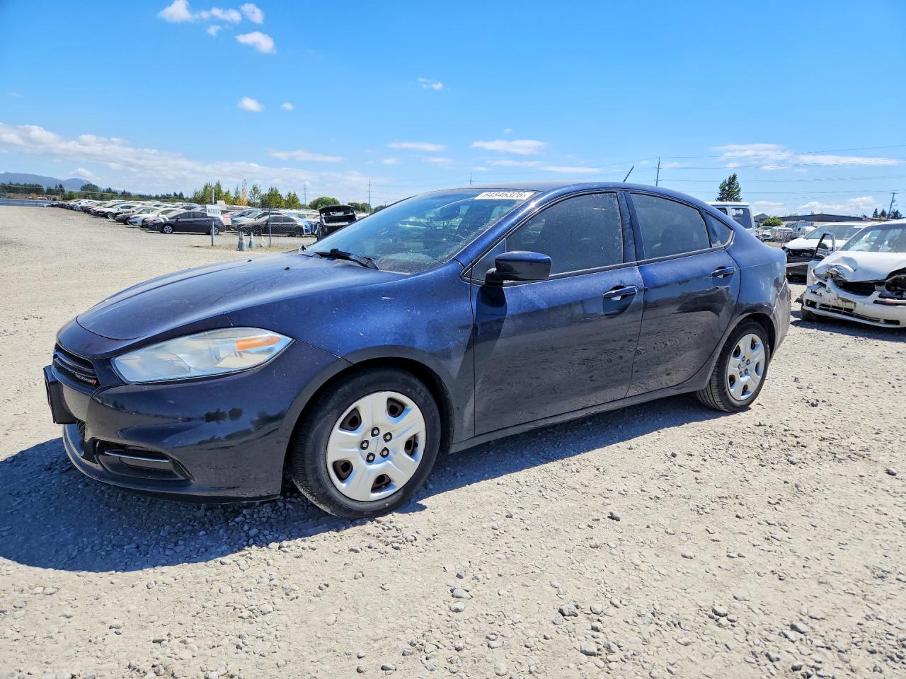 2013 Dodge Dart Se Blue vin: 1C3CDFAHXDD306098