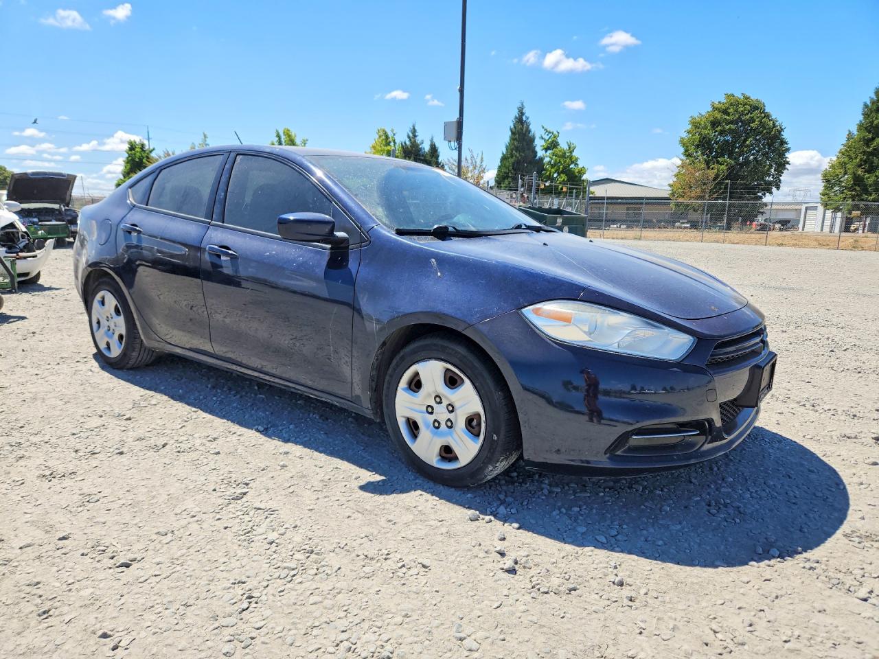 2013 Dodge Dart Se Blue vin: 1C3CDFAHXDD306098
