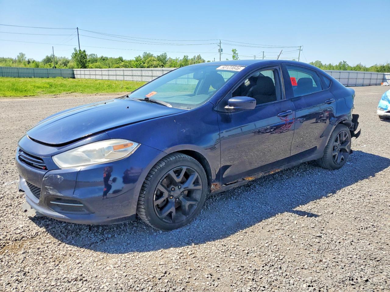 2013 Dodge Dart Sxt Blue vin: 1C3CDFBA0DD183431