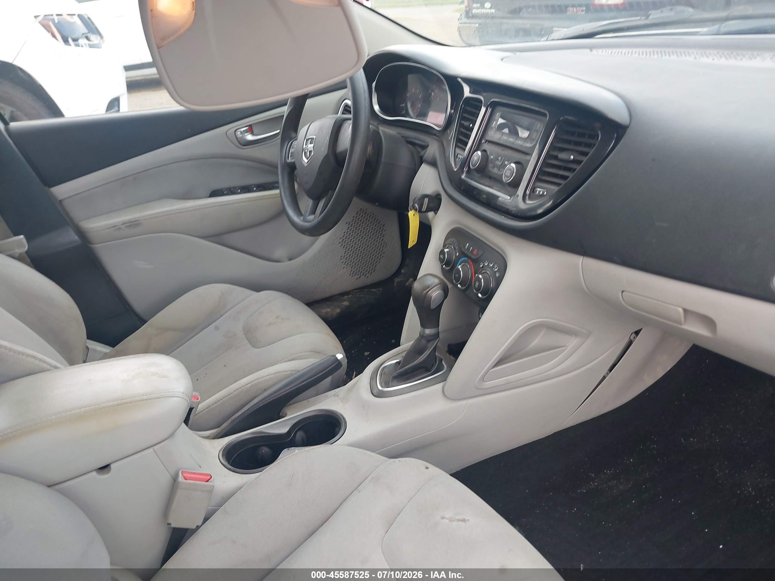 2013 Dodge Dart Sxt Белый vin: 1C3CDFBA0DD195000