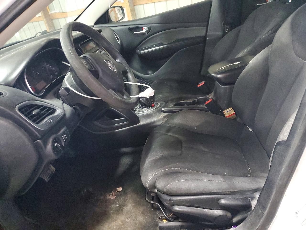 2013 Dodge Dart Sxt White vin: 1C3CDFBA0DD267832