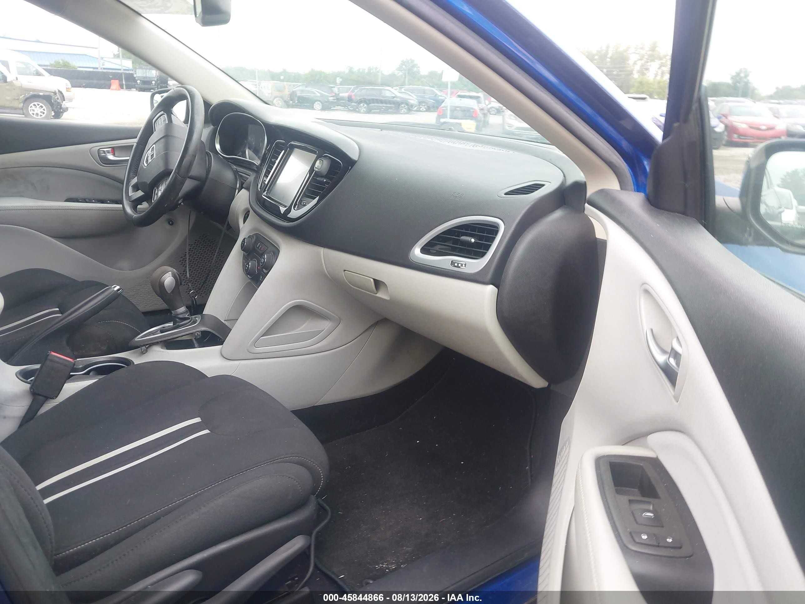 2013 Dodge Dart Sxt Blue vin: 1C3CDFBA0DD289703